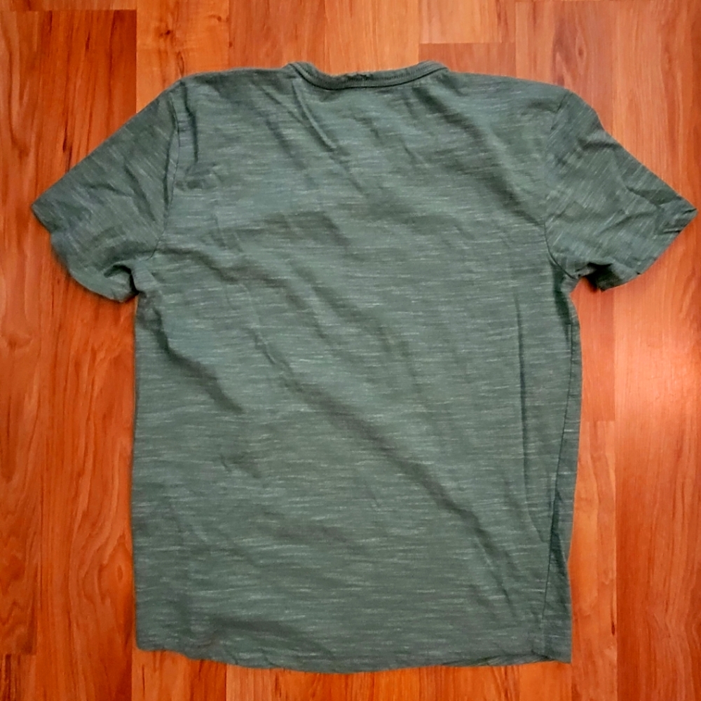 Michael Brandon Small Green Tee T-Shirt - Picture 2 of 3